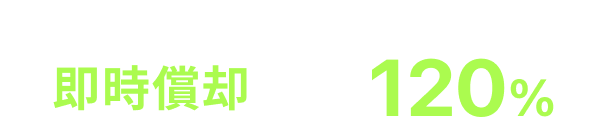工業認定設備即時償却 事業収益3年120%